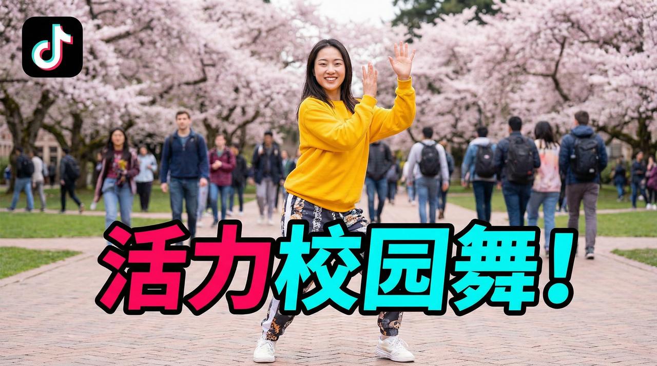 搜同网 - TikTok风格活力校园舞短传媒